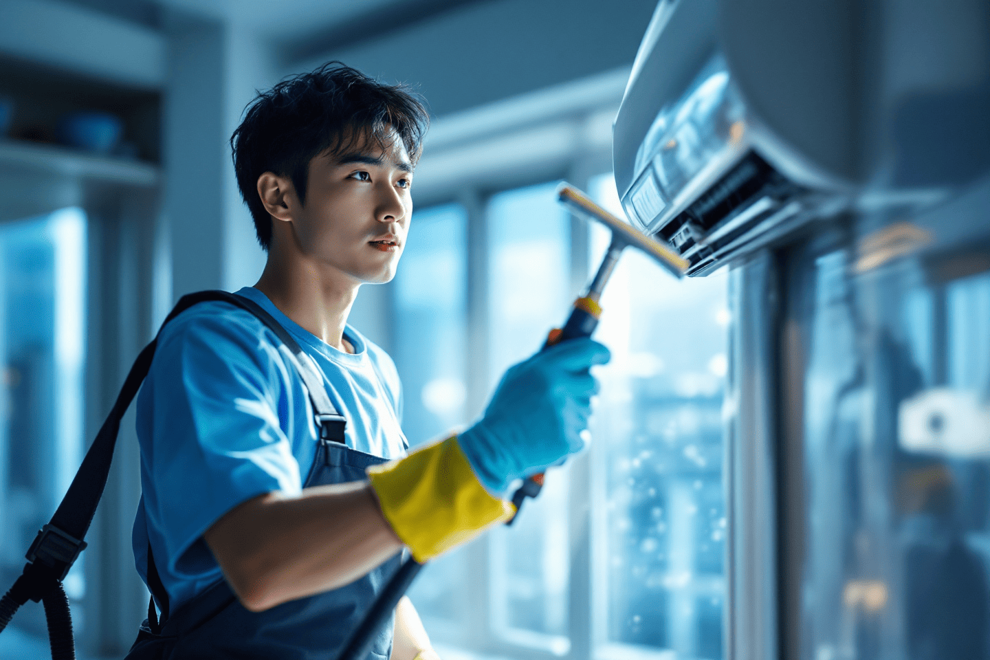 プロフェッショナルな清掃スタッフ